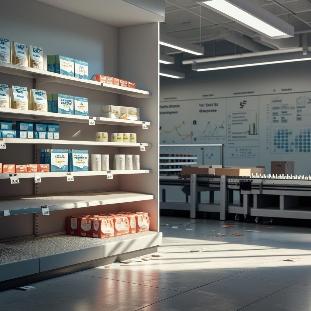 Modern CPG retail environment showing market pressures