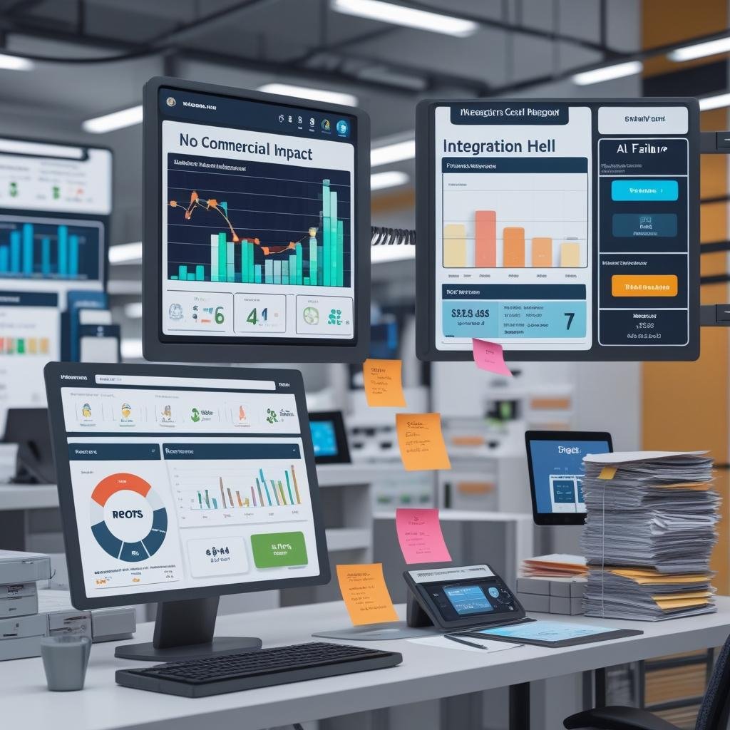 Modern retail environment with AI technology challenges